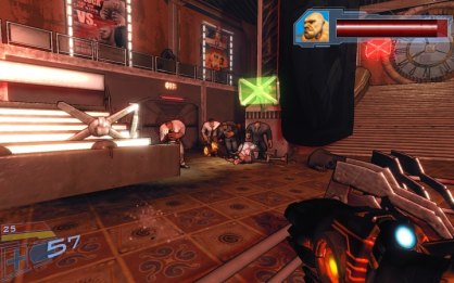 Merchants of Brooklyn tiene cuatro niveles de dificultad, pero ninguno de ellos mejora la IA. Los enemigos, por si fuera poco, tienden a concentrarse. Un detalle que se agradece a la hora de ahorrar munición.