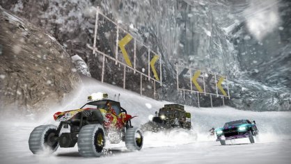 Los circuitos de MotorStorm: Artic Edge apuestan por un diseño basado en la toma de decisiones. Muchas veces tendremos que escoger entre izquierda o derecha, y esto será algo que determine el éxito de la carrera.