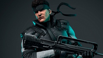 Espectacular rediseño de Solid Snake en 3D