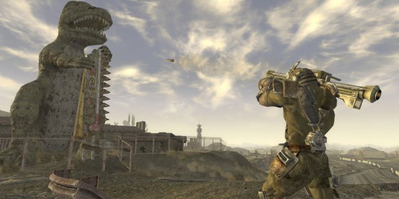 El VATS vuelve a la carga. Con él podremos detener la acción el tiempo que deseemos para planificar nuestro siguiente disparo.