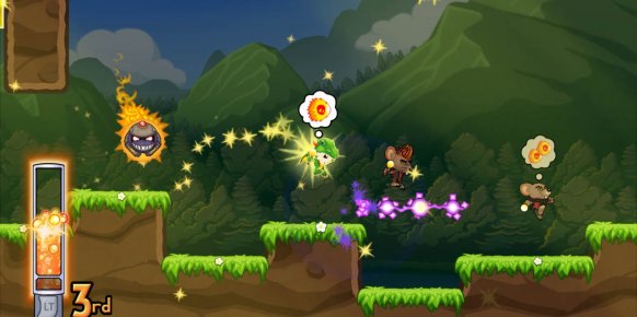 Raskulls presenta un gran número de pruebas con objetivos distintos, aunque en el fondo el desarrollo de los niveles suele ser muy similar entre sí. 