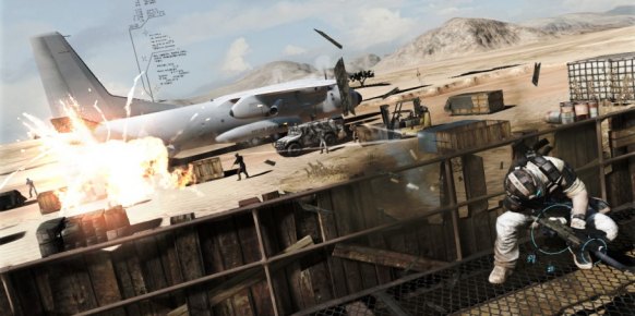 Que estemos ante un juego de infiltración bélica no quiere decir que no haya espectacularidad gráfica en forma de explosiones, elementos destructibles y disparos a tutiplén.