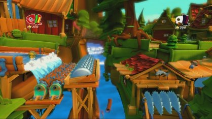 No sólo de combates vive Fairytale Fights, y es que a menudo encontraremos complicadas pruebas de habilidad y destreza que pondrán a prueba nuestros reflejos y la capacidad de saltar y correr de nuestros protagonistas.