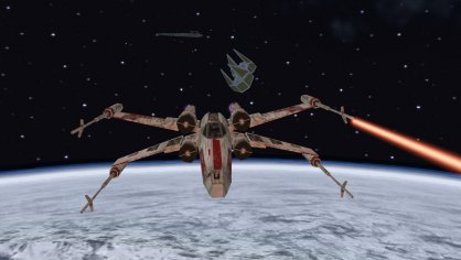 Podremos ir de la tierra al espacio exterior en un abrir y cerrar de ojos, para fundir con el láser de nuestra nave a los artefactos enemigos mientras que nos movemos con una completa libertad de 360 grados.