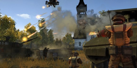 La acción en muchos momentos será extrema, con numerosas explosiones, escenarios en llamas y enemigos que nos apuntan desde varios flancos. 