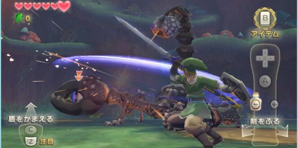 Nintendo asegura que el desarrollo de Zelda: Skyward Sword va ya por la mitad