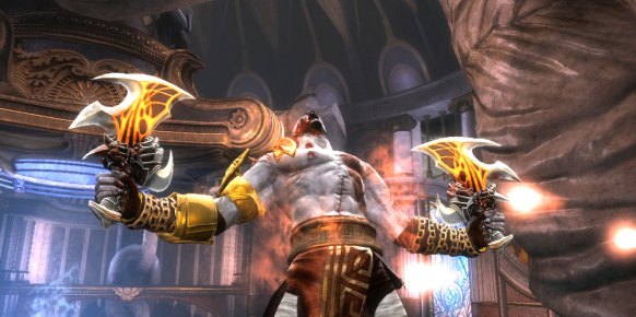 Kratos es el gran invitado en la versión de PS3 de Mortal Kombat. Es uno de nuestros personajes favoritos.