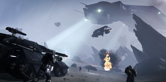 Dust 514 mantendrá su fase de pruebas beta cerrada hasta 2013