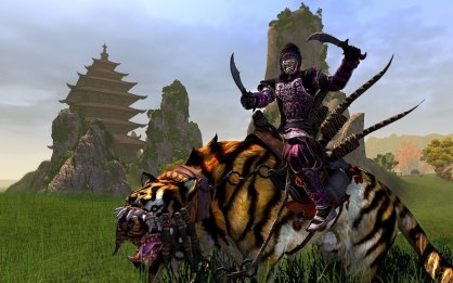 El Tigre y el Lobo serán las dos nuevas monturas que traerá consigo la expansión de Age of Conan. La particularidad es que en lugar de comprarlas deberemos ganarlas saliendo vencedores de diferentes rituales. 