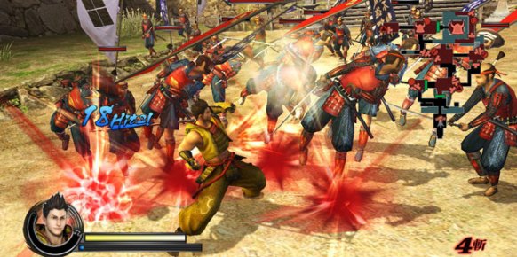 Sengoku Basara nos invitará a recorrer más de una treintena de niveles eliminando a cientos de rivales en batallas cuerpo a cuerpo. 