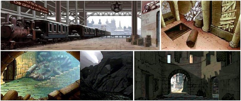 Algunos artes conceptuales del cancelado videojuego de Indiana Jones