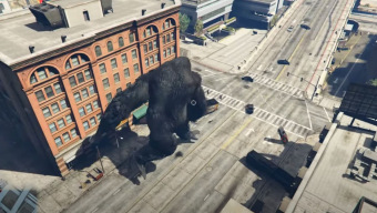 Destrozar Los Santos es posible con este mod para GTA V en el que controlas a King Kong y Godzilla