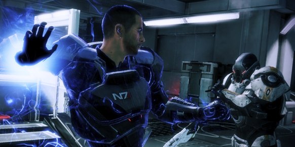 En la demo de la GamesCom, Shepard iba en solitario. Oportunidad perfecta para concentrarnos en sus nuevos poderes y armas. 