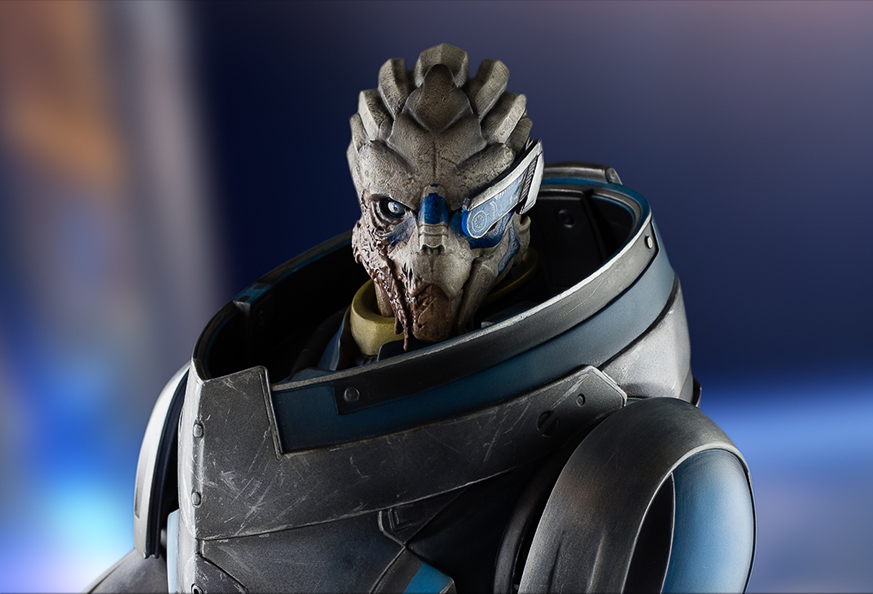 Garrus, de Mass Effect, es objeto de una estatua de medio metro que se puede comprar por 350$