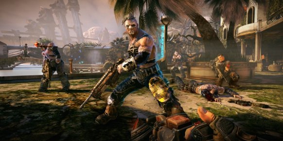 Los rivales de Bulletstorm con como un regalo, sólo que estos se abren con balas y están rellenos de carne, sangre... ¡y puntos! De ti depende cuántos sean.