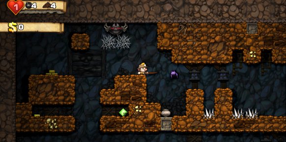 Spelunky se estrena en navegadores web con un juego gratuito