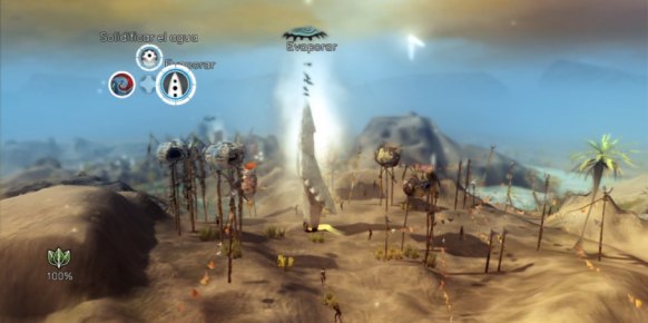 En función de lo que hagamos las aldeas prosperarán. Por ejemplo con las cantidades justas de agua aumentará la vegetación.