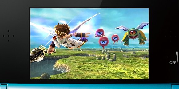 En las partes aéreas no todo será mirar hacia adelante. En ocasiones, la cámara rotará para que nos ocupemos de los enemigos que nos persigan, como en la imagen.