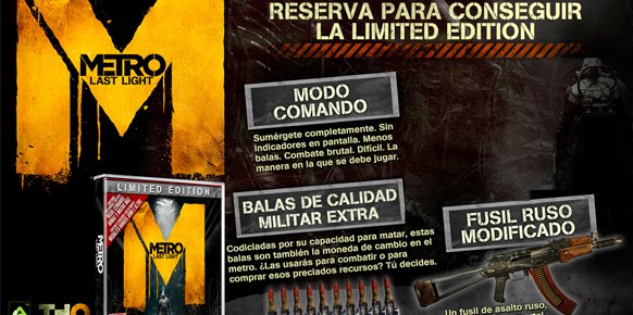 Metro: Last Light oficializa su lanzamiento en marzo de 2013