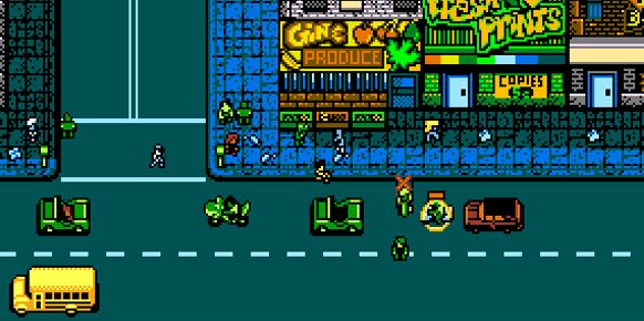 Retro City Rampage es un remake retro del concepto de los primeros Grand Theft Auto