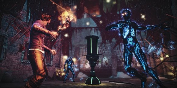 El inframundo, una novia que rescatar, enemigos de ultratumba, una antorcha que habla... y la magia del tridente Suda-Mikami-Yamaoka.