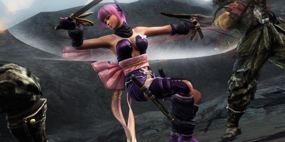 Las misiones de Ayane constituyen una de las grandes novedades de esta edición para Wii U. Y no os dejéis llevar por las apariencias. Es una ninja tan rápida como letal.