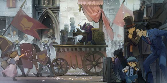 Professor Layton vs Ace Attorney aparecerá en el Tokyo Game Show