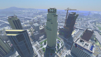 GTA V se fusiona con Minecraft gracias a un fan: esta es su visión de Los Santos en el sandbox de Mojang