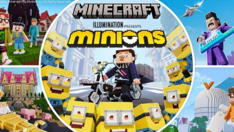 Los adorables Minions llegan a Minecraft para celebrar el estreno de su nueva película