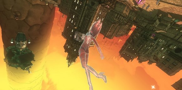 ¿Ha perdido el norte nuestra protagonista? No, simplemente ha perdido la gravedad para desplazarse con originalidad por un juego de acción y aventuras colorido y muy innovador.