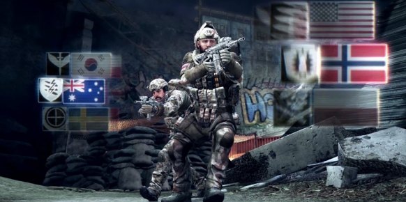 La posibilidad de escoger la nacionalidad de nuestros hombres para el multijugador es un añadido más simpático y curioso que realmente útil. 