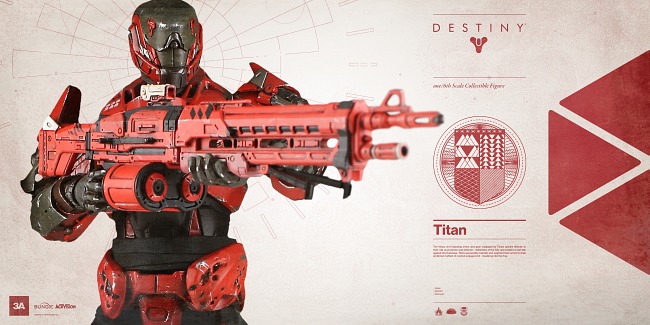 Destiny presenta esta espectacular figura de la clase Titan