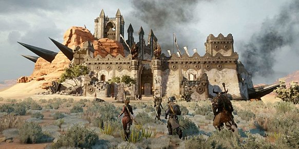 Cada región de Dragon Age Inquisition es tan grande como Origins