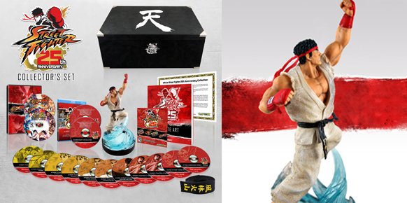Capcom anuncia una edición coleccionista para conmemorar los 25 años de Street Fighter