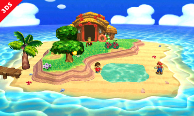 Isla Tortimer de Animal Crossing, nuevo escenario de Super Smash Bros.