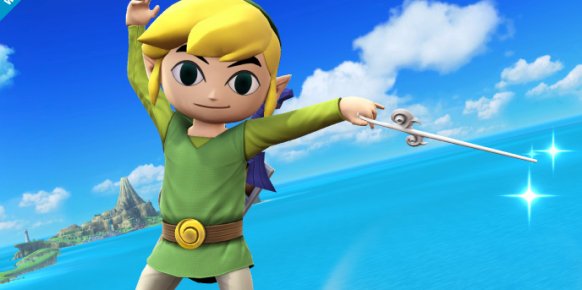Toon Link confirma su presencia en el nuevo Super Smash Bros.