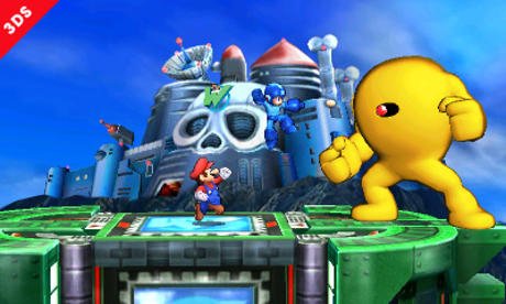 El castillo del Dr. Wily también será un escenario en Super Smash Bros de 3DS