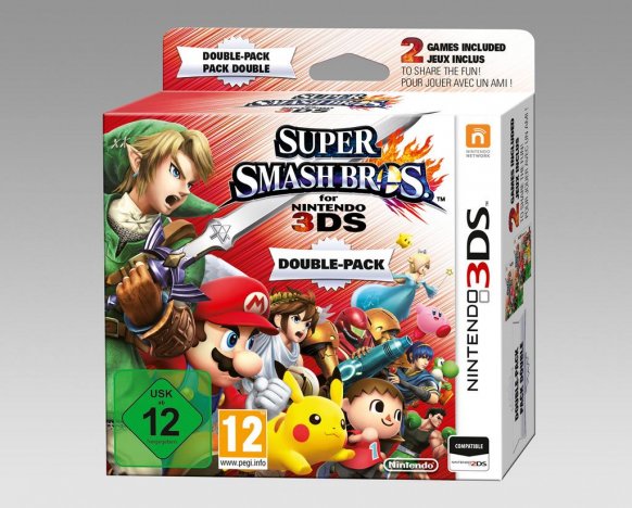 Nintendo venderá un pack con dos copias de Smash Bros. para 3DS