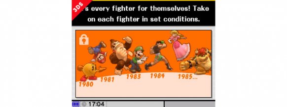 Super Smash Bros. 3DS presenta su modo All-Star