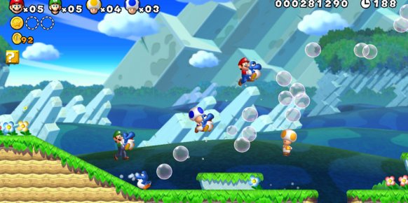 Nintendo rectifica la referencia a los 1080p en New Super Mario Bros. U