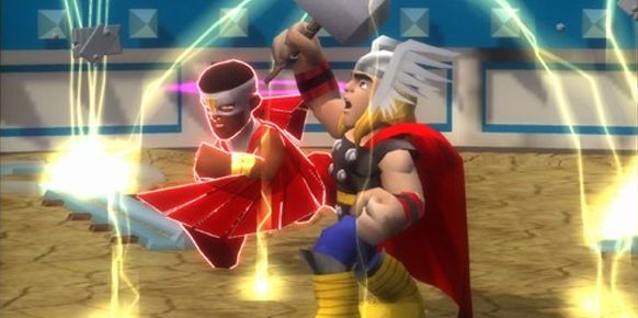 THQ anuncia Marvel Super Hero Squad: Comic Combat compatible con uDraw