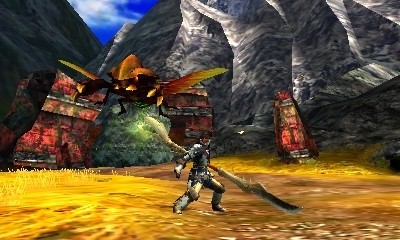El sistema de control es heredero de lo que vimos en Monster Hunter 3 Ultimate, y si finalmente es compatible con el Circle Pad Pro... ¡todavía mejor!