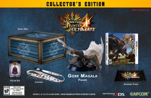 Monster Hunter 4 presenta su edición para coleccionistas en Norteamérica