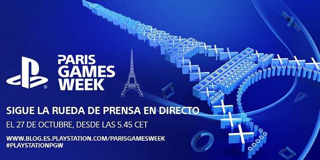 Sigue en directo la conferencia de Sony en la Paris Games Week el próximo martes