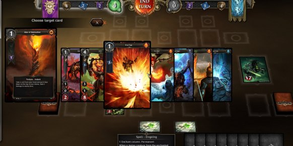 Existen cinco tipos de cartas diferentes: unidad, evento, héroe, fortuna y hechizo. Combinarlas sabiamente nos permitirá derrotar a los contrarios en las batallas multijugador.