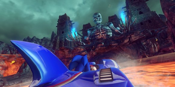 Es posible manejar a los vehículos tanto con el stick izquierdo como con los sensores de movimiento de la consola.