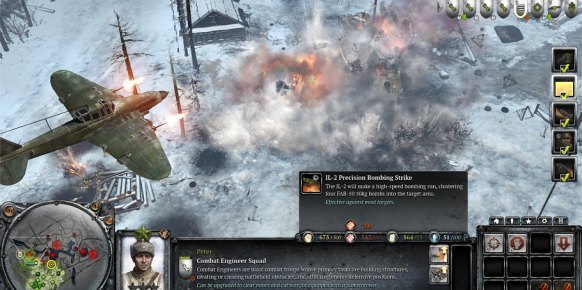 Company of Heroes 2 apuesta por el frente frío, pero eso no va a cambiar la esencia de la saga. Estrategia-acción de la más alta calidad. 