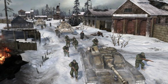 Company of Heroes 2: "pensamos en hacer la guerra del este en forma de pack de expansión para el original"