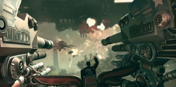 ¿Defender la Casa Blanca de un ataque alienígena? Todo es posible en Saints Row 4.