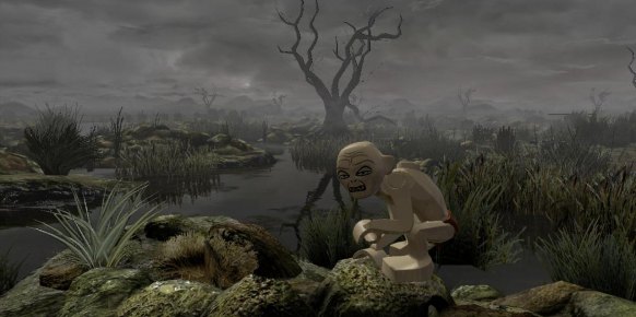 Será interesante ver cómo Traveller&#39;s Tales se las ingenia para aplicar aún más humor al monólogo de Gollum, al cual podremos manejar durante el juego.